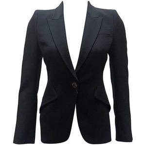Alexander McQueen Navy Blazer